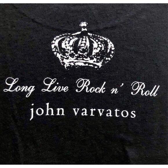 NEXT LEVEL APPAREL - NWT Unisex Sz Lg John Varvatos "Long Live Rock n' Roll" Tee - Picture 5 of 10